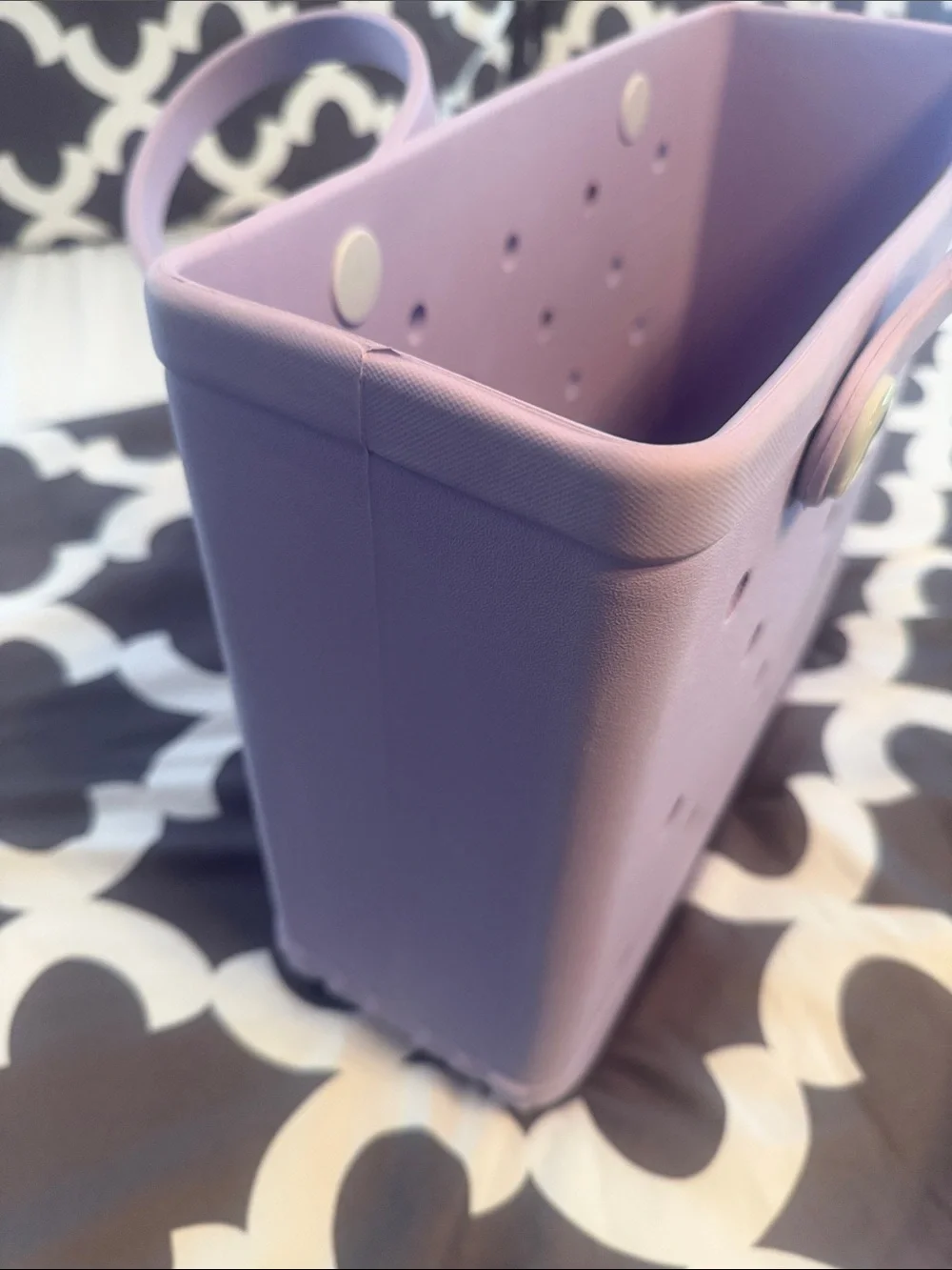BOGG BAG Lilac Perforated Tote - Picture 3 of 7